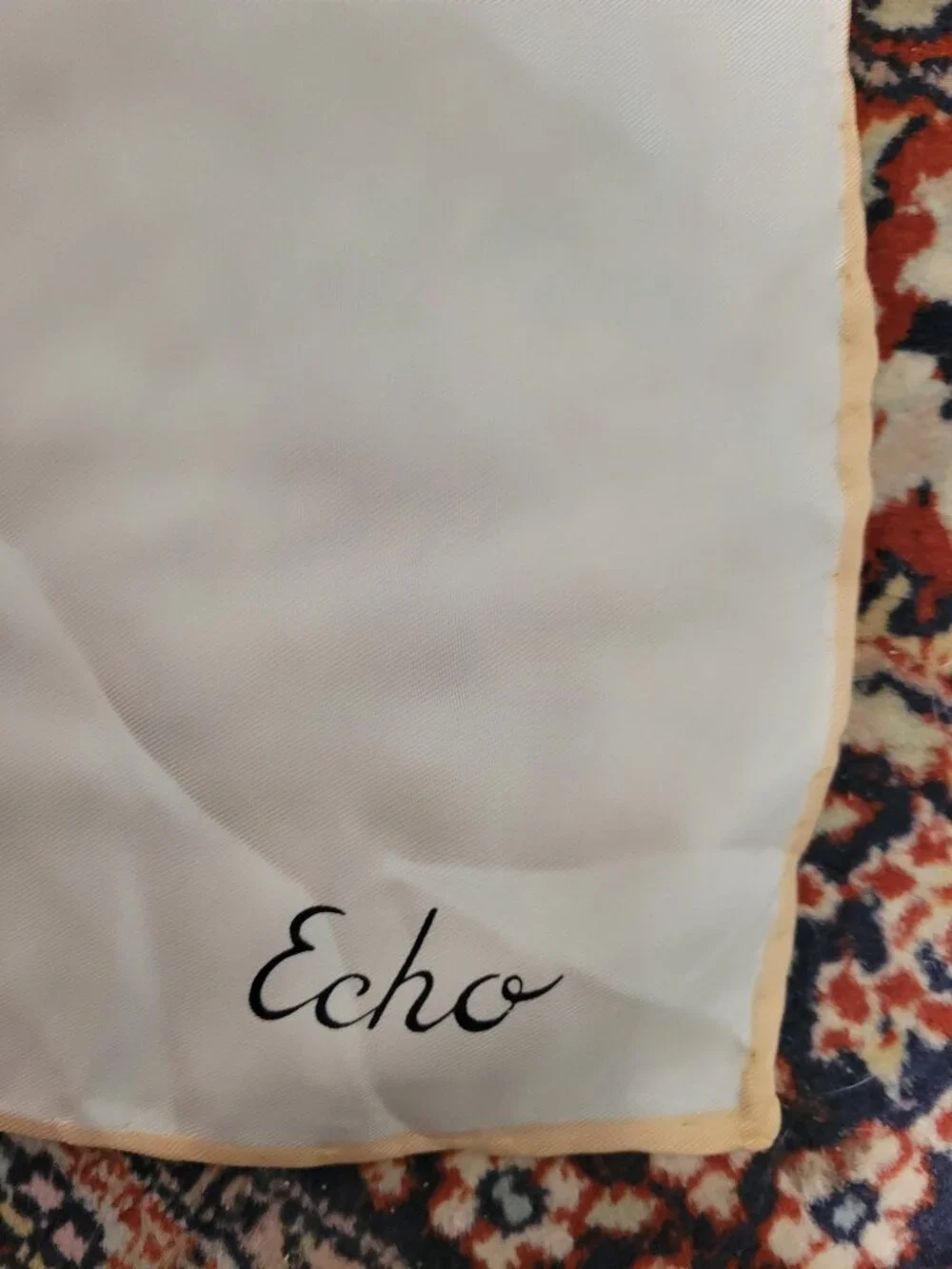 Vintage Echo 100% Silk Scarf